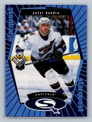 1998-99 Upper Deck UD Choice - Starquest Blue #SQ14 Peter Bondra