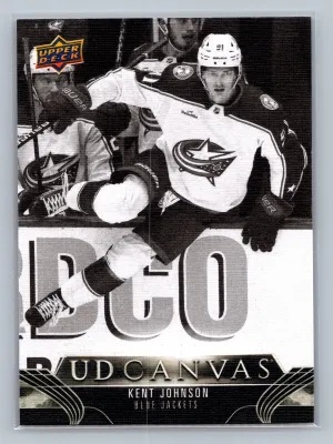 2023-24 Upper Deck UD Canvas Black KENT JOHNSON #C20 NM
