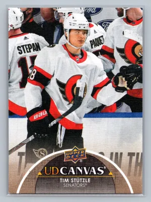 2021-22 Upper Deck Series 2 - Ud Canvas Tim Stutzle #C177