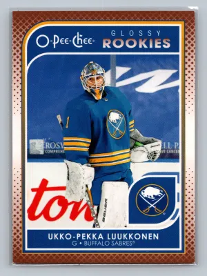 2021-22 Upper Deck Series 2 Hockey UKKO-PEKKA LUUKKONEN #R-16 NM