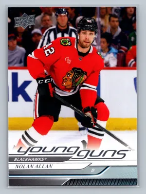 2024-25 Upper Deck Nolan Allan Young Guns #491