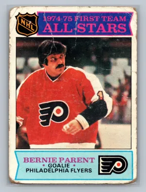 1975-76 Topps - All-Stars Bernie Parent #291