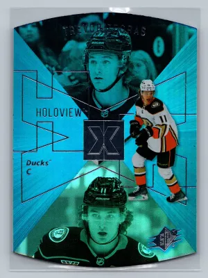 2023-24 UD Extended Series - 1997-98 Spx Holoview Retros Trevor Zegras #SPX-25