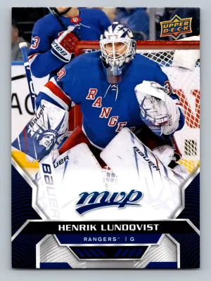 2020-21 Upper Deck MVP Blue #70 Henrik Lundqvist