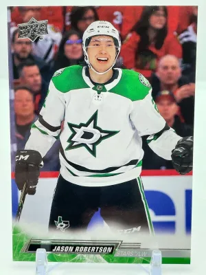 2022-23 Upper Deck Series 1 Base #61 Jason Robertson - Dallas Stars