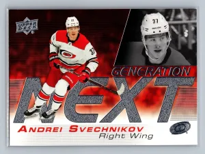2019-20 Upper Deck Series 1 ANDREI SVECHNIKOV Next Generation #GN-10 NM