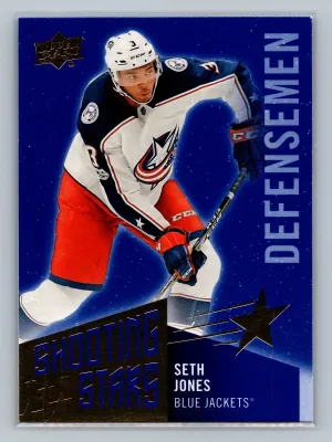 2018-19 Upper Deck Blue SETH JONES Shooting Stars #SSD-1 NM