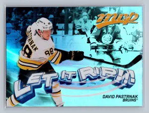 2026-27 Upper Deck MVP DAVID PASTRNAK Let it Rip #LR-3 NM
