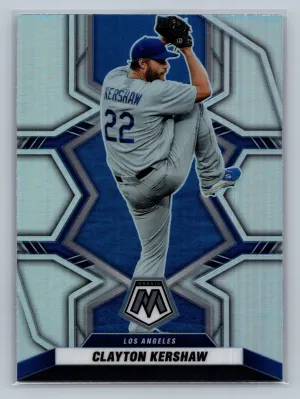 2022 Panini Mosaic - Clayton Kershaw #136 Silver Prizm
