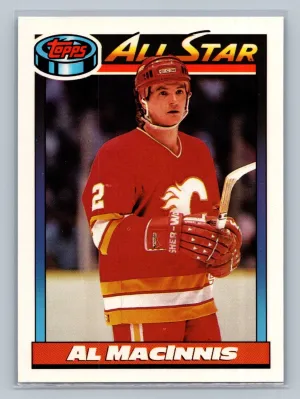 1991-92 Topps - Al MacInnis #262 All-Star