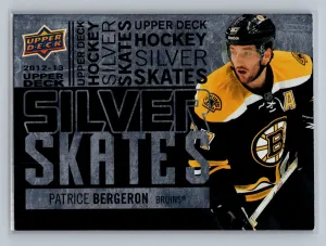 2012-13 Upper Deck Silver Skates PATRICE BERGERON #SS3 NM