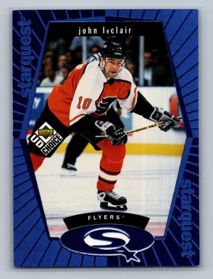 1998-99 Upper Deck UD Choice - Starquest John LeClair #SQ15 Blue