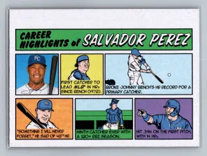 2022 Topps Heritage - 1973 Topps Comics #73TC-18 Salvador Perez