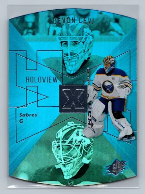 2023-24 UD Extended Series - 1997-98 Spx Holoview Retros Devon Levi #SPX-13 (RC)