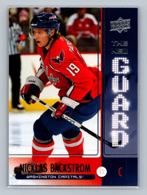 2008-09 Upper Deck Series 2 NICKLAS BACKSTROM The New Guard #NE11 NM
