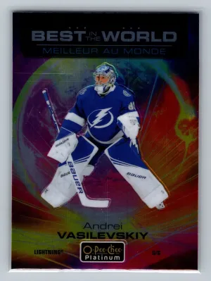 2020-21 OPC Platinum Best in the World - Andrei Vasilevsky #BW-15