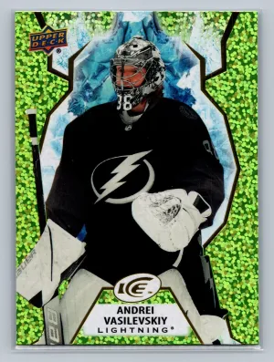 2021-22 UD Ice Green #86 ANDREI VASILEVSKIY Tampa Bay Lightning