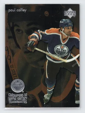 1998-99 Upper Deck Ice McDonald's #T10 Paul Coffey Wayne Gretzky Teammates