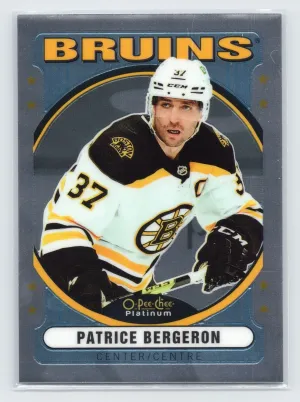 2021-22 O-Pee-Chee Platinum Patrick Bergeron Retro R-57 Bruins