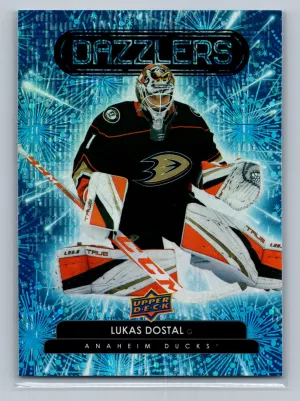2022-23 Upper Deck Series 2 LUKAS DOSTAL Blue Dazzlers #DZ-80 NM