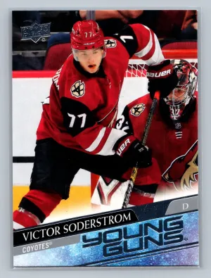 2020-21 Upper Deck - Young Guns Victor Soderstrom #221 (RC)