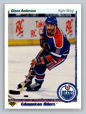 1990-91 Upper Deck #284a Glenn Anderson