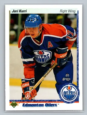 1990-91 Upper Deck #146a Jari Kurri