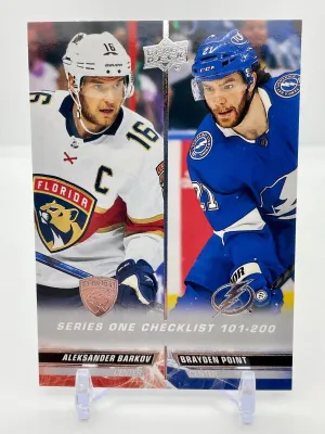 2022-23 Upper Deck S1 #200 Barkov/Point Series One Checklist Hockey NM E28*