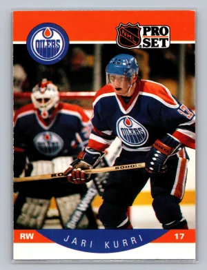 1990-91 Pro Set #87a Jari Kurri