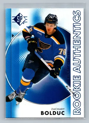 2024-25 Sp - Rookie Authentics Zachary Bolduc #117 Blue (RC)