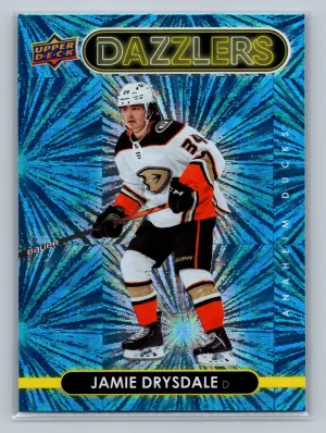2021-22 UD Series 1 Dazzlers Blue #DZ-2 Jamie Drysdale - Anaheim Ducks