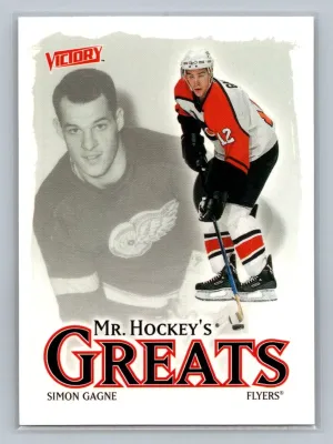 2001 Upper Deck Victory SIMON GAGNE #433 NM