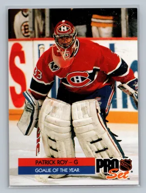 1992-93 Pro Set PATRICK ROY #2 EX