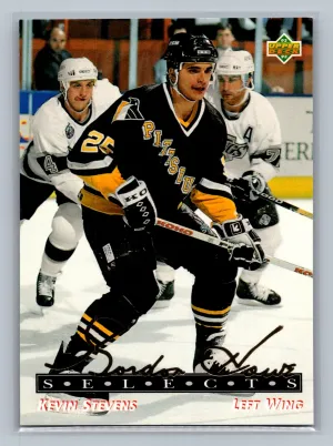 1992 Upper Deck KEVIN STEVENS Gordie Howe Selects #G4