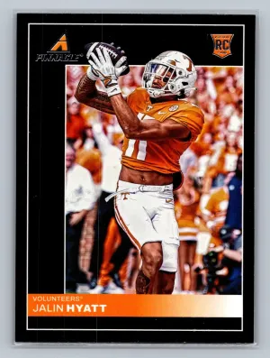 2023 Panini Chronicles Draft Picks Pinnacle #8 Jalin Hyatt