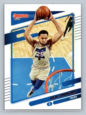 2021-22 Donruss Ben Simmons Philadelphia 76ers