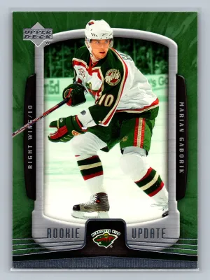 2005-06 Upper Deck Rookie Update MARIAN GABORIK #48 NM