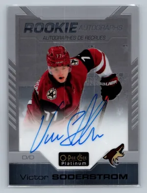 2020-21 OPC Platinum Victor Soderstrom Rookie Autograph #R-VS
