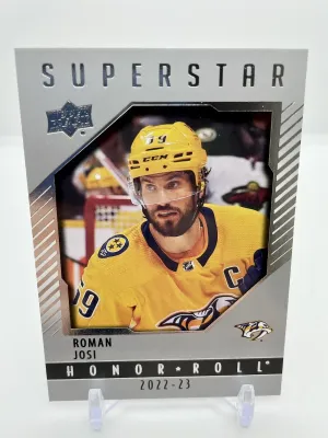 Roman Josi Superstar Honor Roll 2022-23 Upper Deck Series 1 Nashville Predators