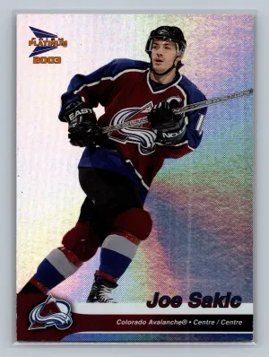 2002-03 Pacific Prism Platinum McDonald's JOE SAKIC #10 EX
