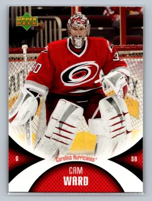 2006-07 Upper Deck Mini Jersey Hockey - Cam Ward #18