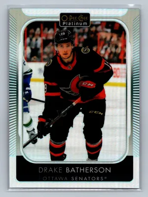 2021-22 O-Pee-Chee Platinum - Drake Batherson #84 Rainbow
