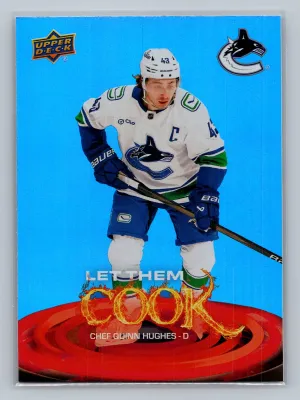 2025-26 Upper Deck Series 2 Let Them Cook QUINN HUGHES #LTC-14 NM