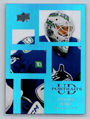 2024-25 Upper Deck Series 1 - UD Portraits #P-19 Thatcher Demko