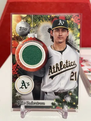 2025 Topps Holiday TYLER SODERSTROM #PR-TSO NM