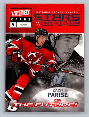 2009-10 Upper Deck Victory - Stars of the Game Zach Parise #SG4