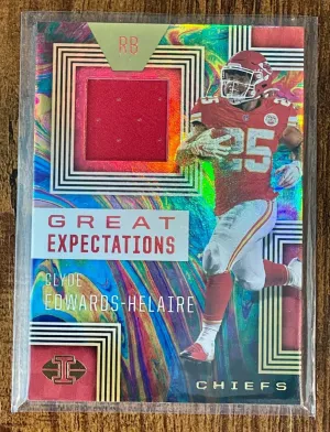 2020 Panini Illusions Great Expectations Clyde Edwards-Helaire Rookie RC #GE11