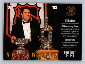 1992-93 Leaf ED BELFOUR EX