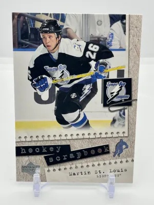 2005-06 Upper Deck Hockey Scrapbook #HS26 martin St. louis Tampa Bay Lightning