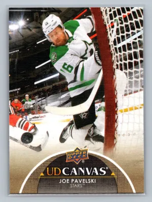 2021-22 Upper Deck Series 1 - Ud Canvas Joe Pavelski #C28
